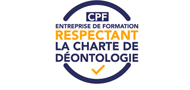 Logo de respect de la charte de déontologie